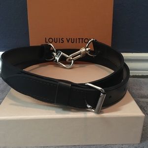 Authentic LV adjustable strap 16 MM EPI Electric